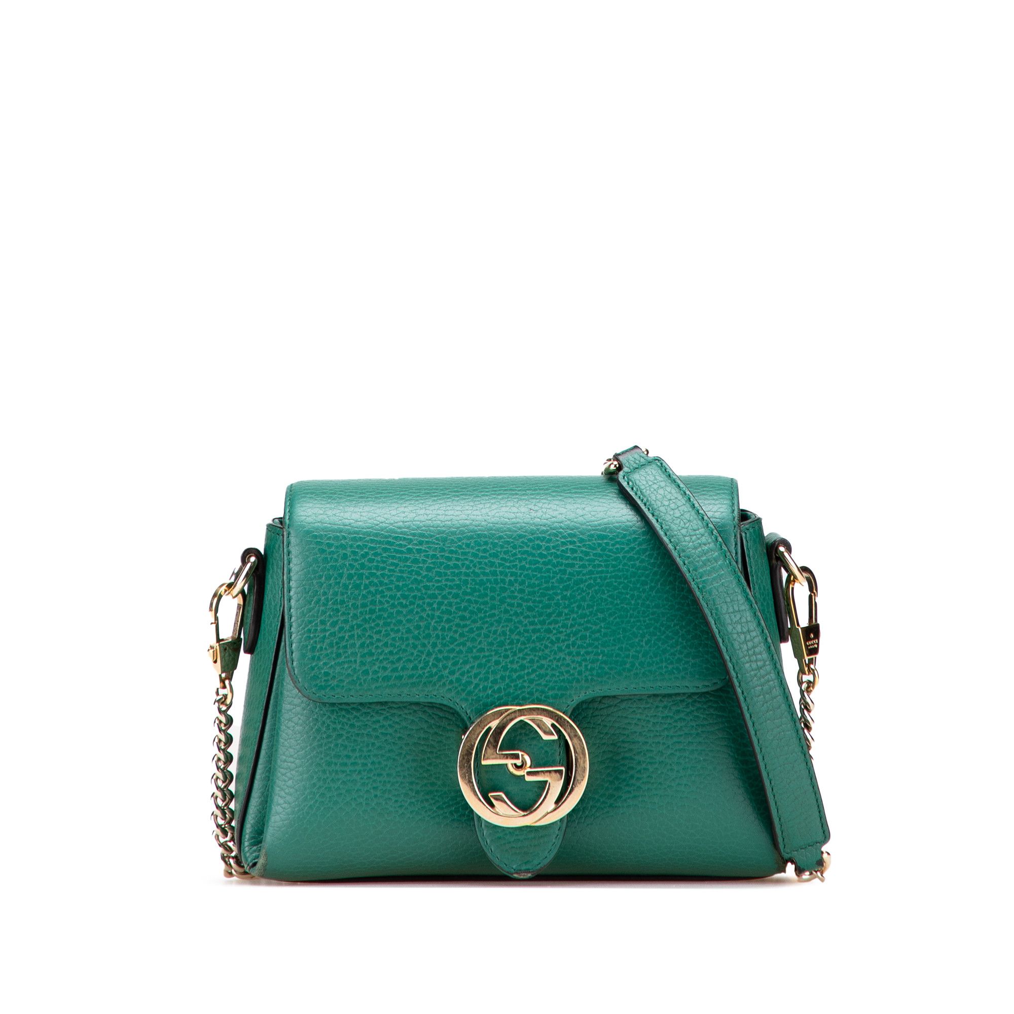 Gucci Gucci Small Dollar Calfskin Interlocking G Crossbody Size ONE SIZE - 1 Thumbnail
