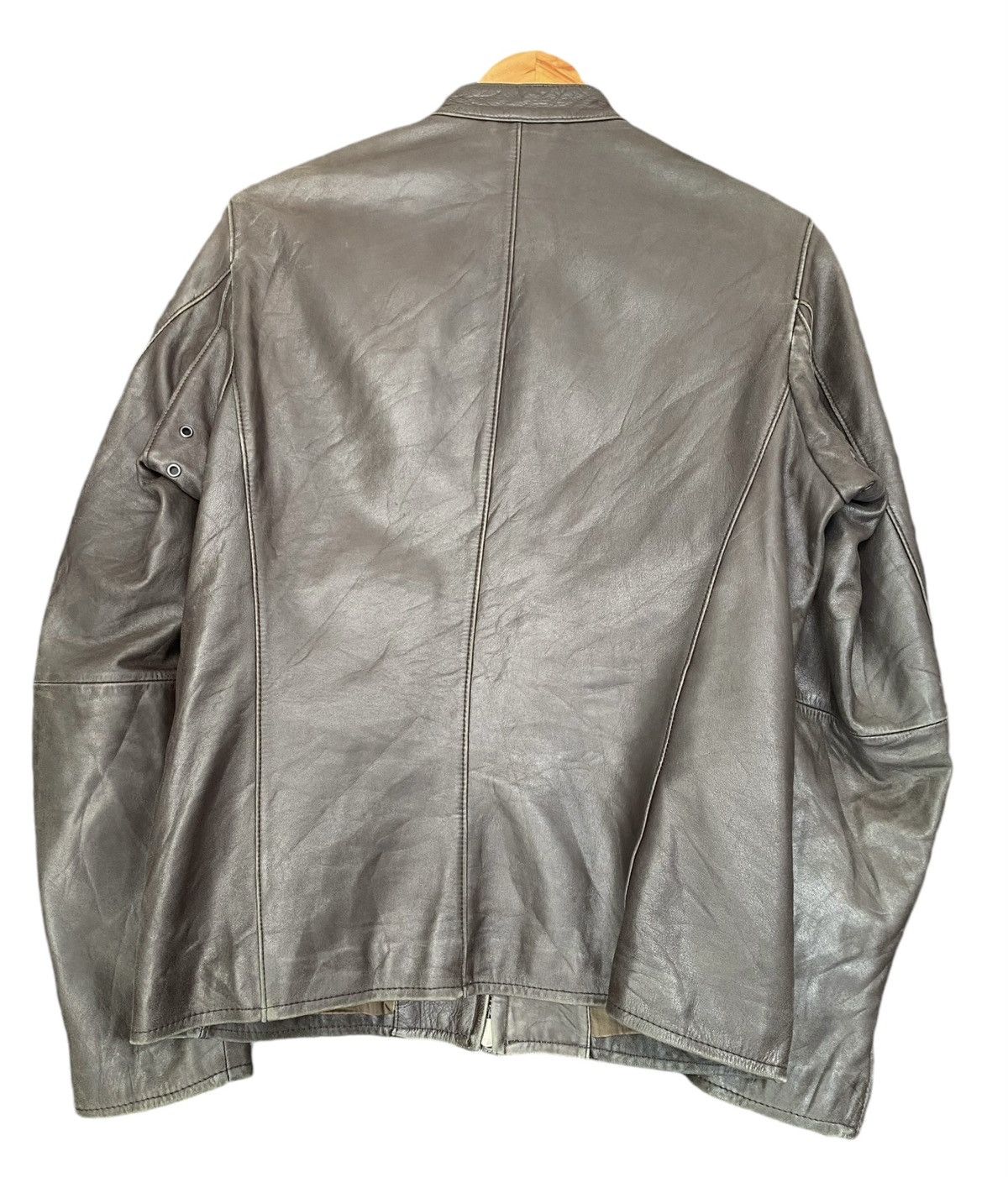 Boycott Rare🔥BOYCOTT Leather Zipper Jacket Vintage Size US S / EU 44-46 / 1 - 9 Thumbnail