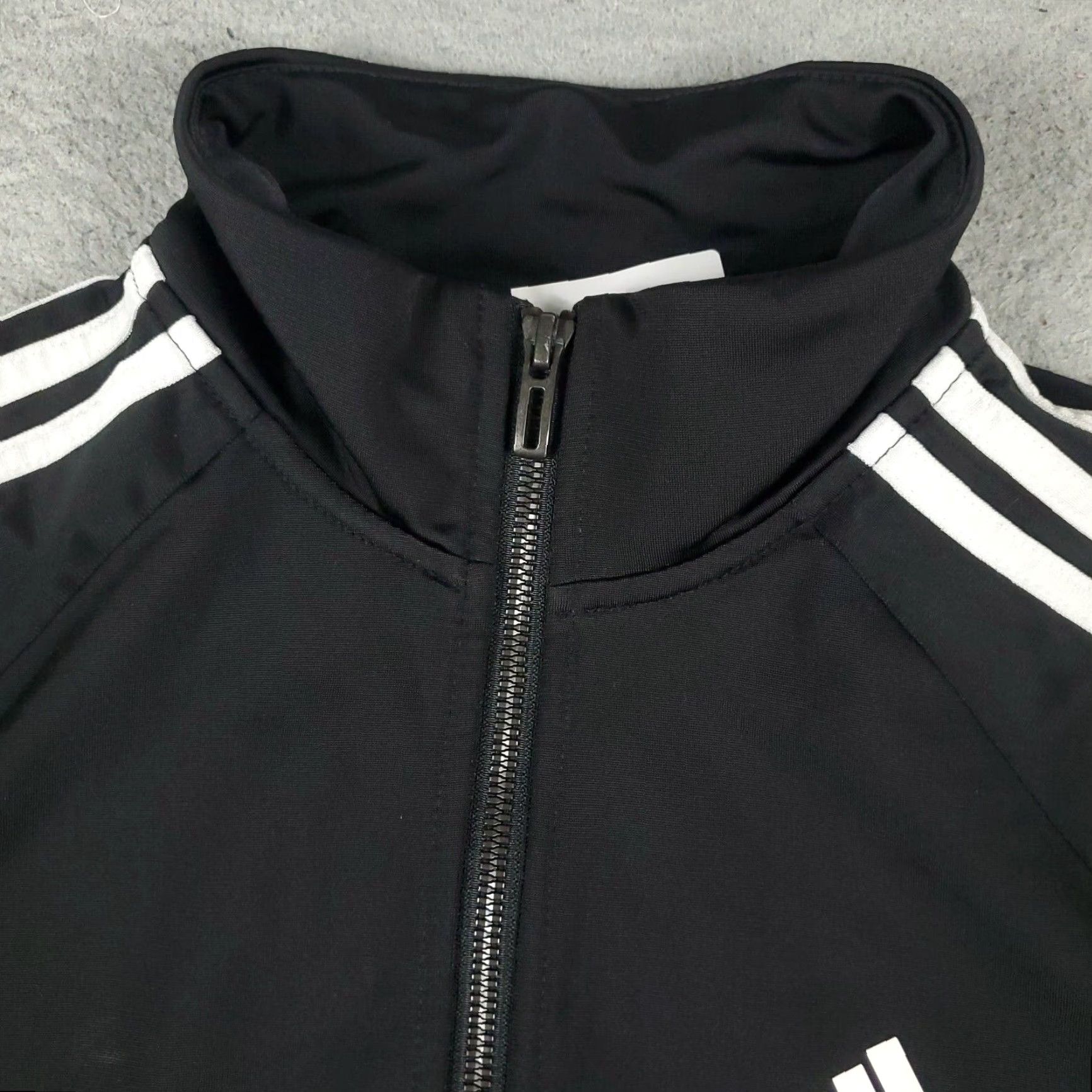 Adidas Adidas Jacket Womens XS Black White Casual Full Zip Track Jacket - Regular Fit, Pockets, Sport Everyday Size XS / US 0-2 / IT 36-38 - 2 Thumbnail