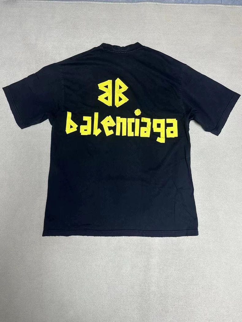 Balenciaga Balenciaga 23SS Adhesive Tape TYPE Pattern Paper Series Log Size US M / EU 48-50 / 2 - 2 Thumbnail