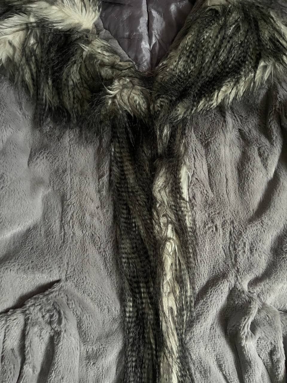 Vintage Faux Fur Jacket Coat Size M / US 6-8 / IT 42-44 - 8 Thumbnail