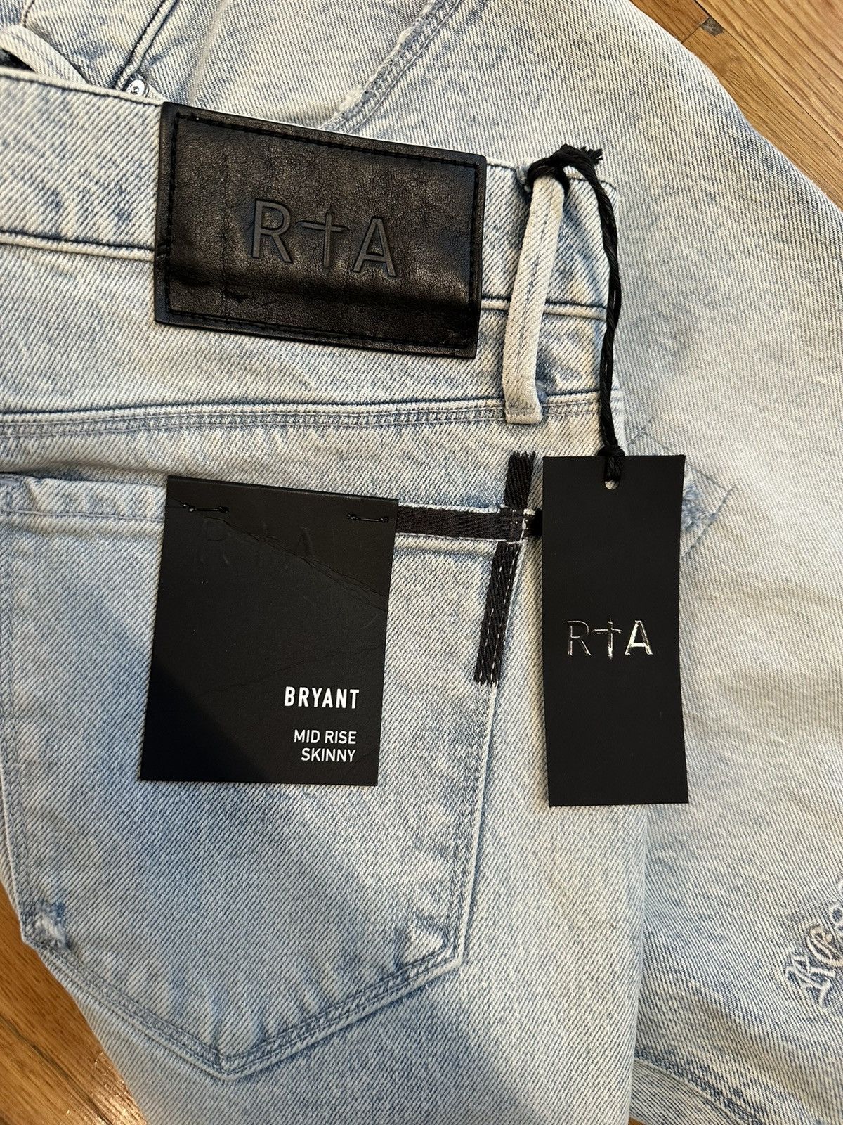 Rta Rta Rest In Peace/Power Blue Denim Jeans Size 34 NEW Size US 34 / EU 50 - 5 Thumbnail