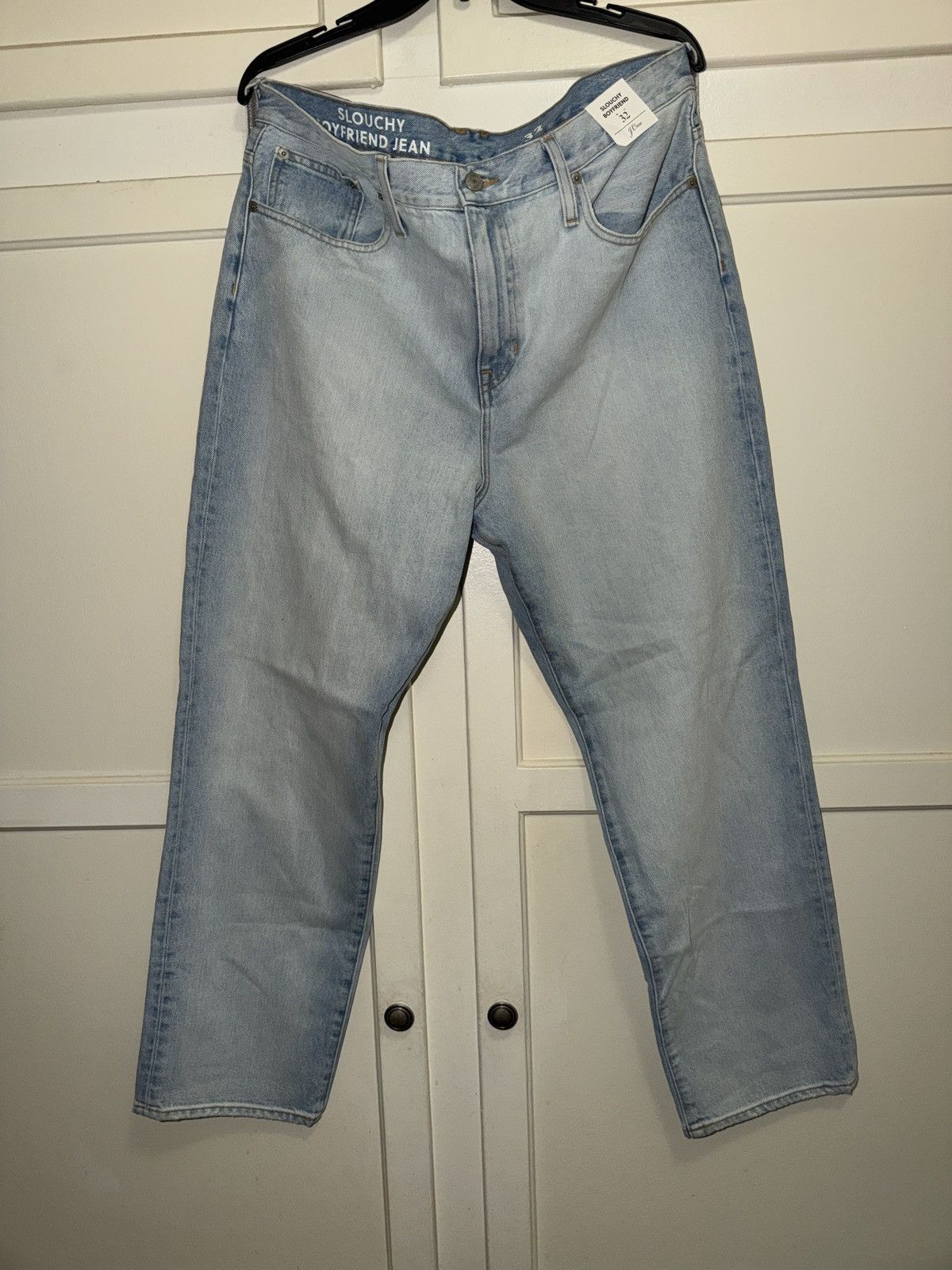 J.Crew Light blue J. Crew Slouchy Boyfriend Jeans Size 32" / US 10 / IT 46 - 1 Thumbnail