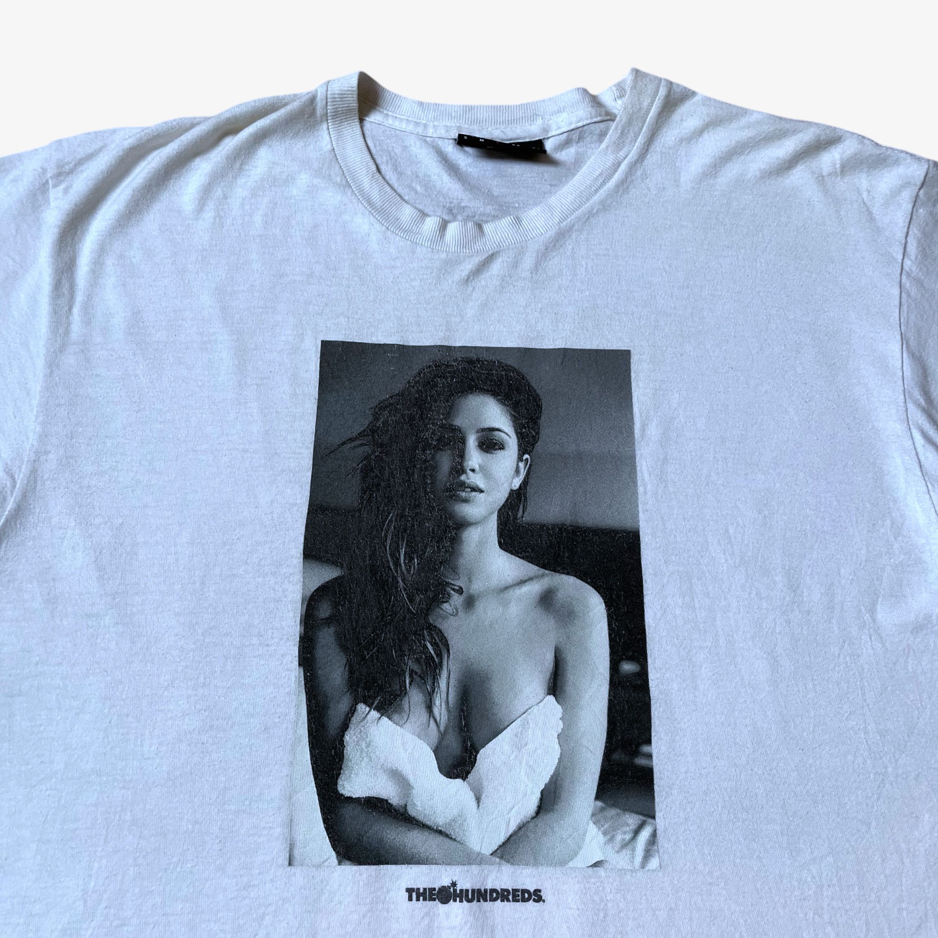 The Hundreds Vintage Y2K The Hundreds Gigi Woman Print White T-Shirt Size US XL / EU 56 / 4 - 3 Thumbnail