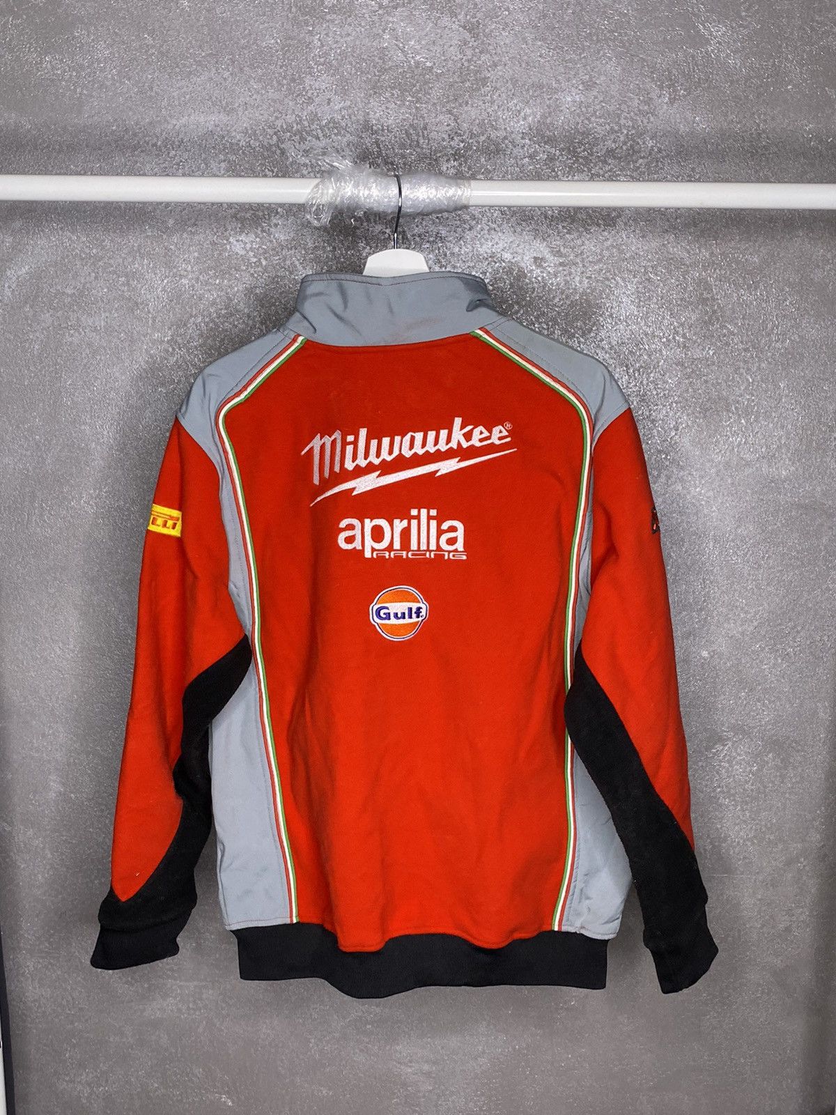 Other Milwaukee racing jacket aprilia gulf fleece Size US M / EU 48-50 / 2 - 2 Thumbnail