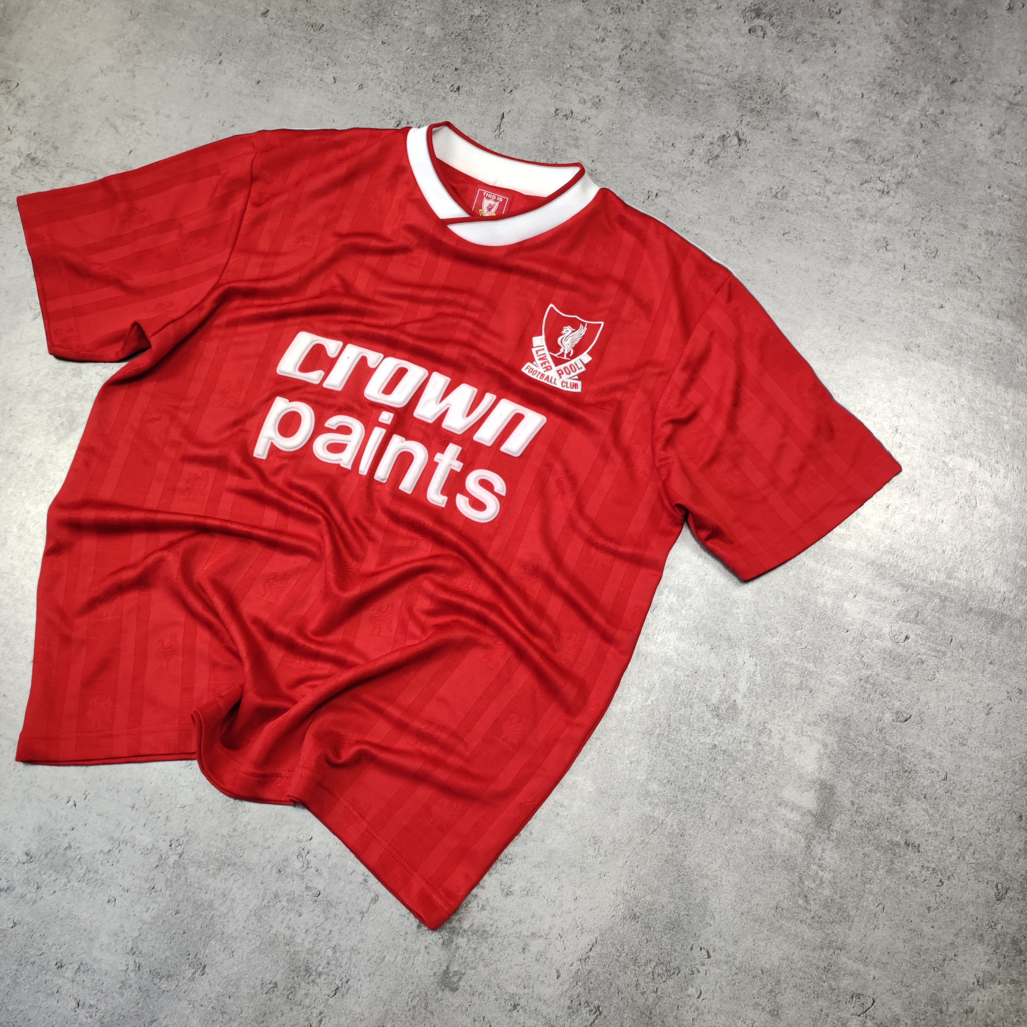 Vintage RARE Vintage Official Store Liverpool 1987 Football Jersey Size US M / EU 48-50 / 2 - 2 Thumbnail