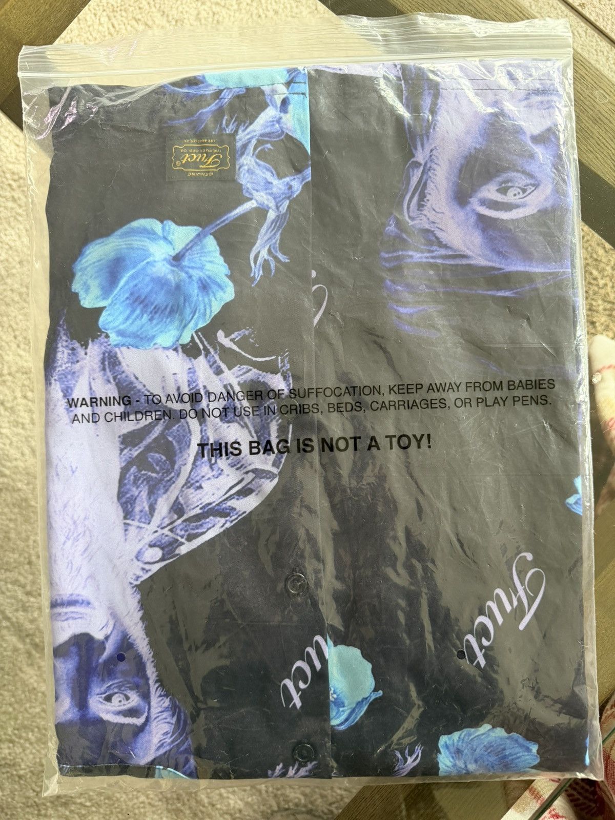 FUCT FUCT War On Drugs Osama Aloha Shirt Black Medium Size US M / EU 48-50 / 2 - 3 Thumbnail