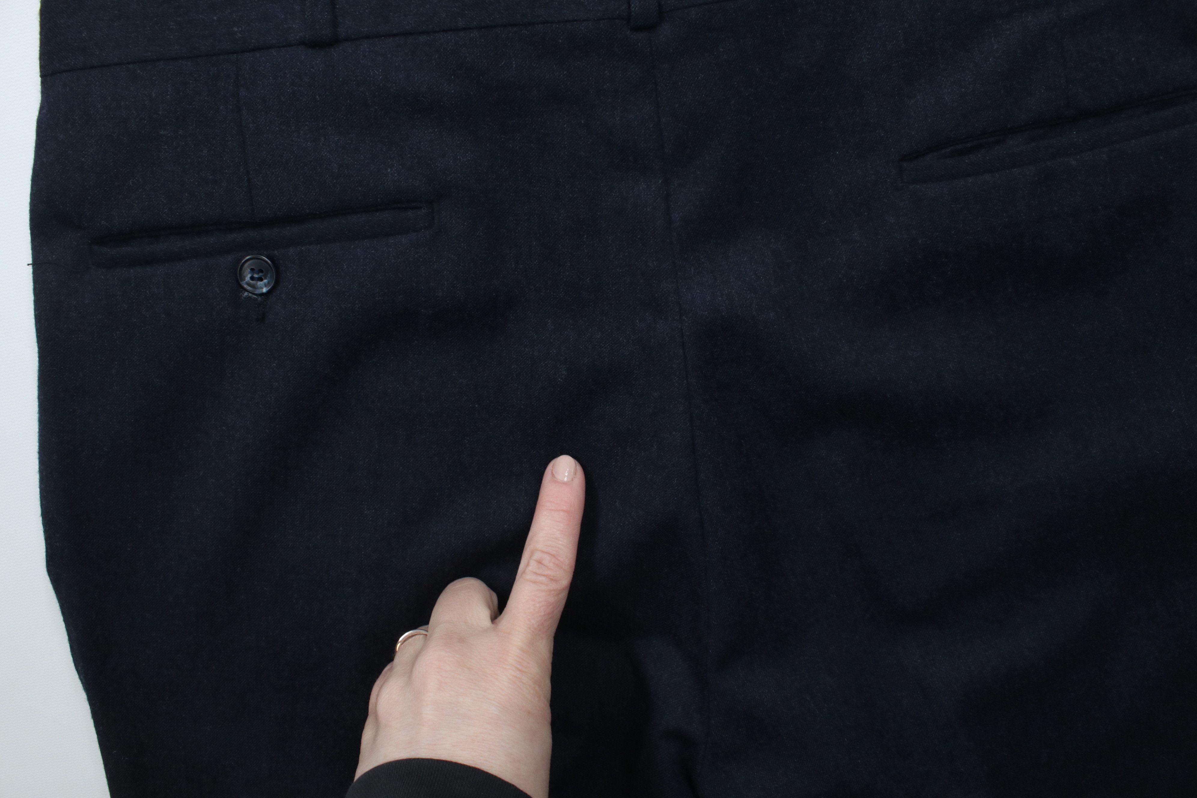 Vintage Vintage 90s Streetwear Wide Leg Chino Pants Trousers Blue Size US 34 / EU 50 - 11 Thumbnail