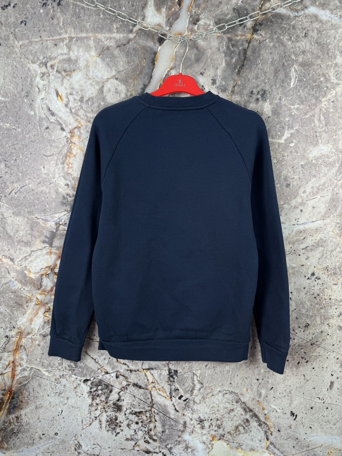 Adidas Men’s Adidas Trefoil Sweatshirt Navy Logo Pullover Size XS Size US XS / EU 42 / 0 - 10 Thumbnail