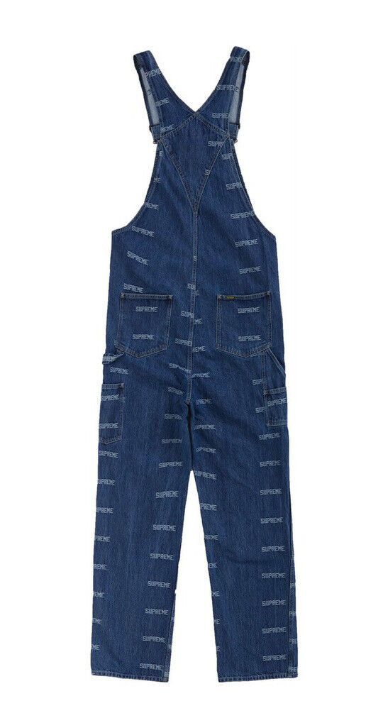 Supreme Supreme Logo Denim Overalls | Grailed