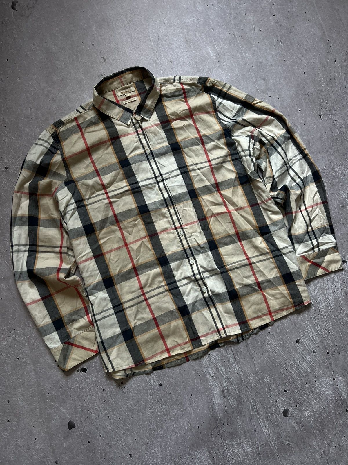 Barbour Very Rare Vintage Shirt From Barbour Size L Y2K Hype Size XXL / US 16-18 / IT 52-54 - 1 Thumbnail