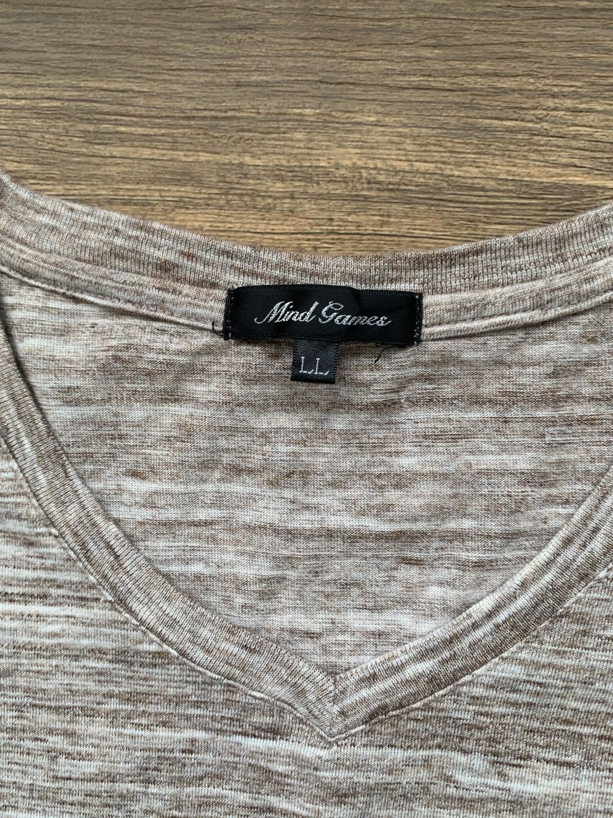 Japanese Brand 2000s japanese archive mind games y2k longsleeve tee Size US L / EU 52-54 / 3 - 4 Thumbnail