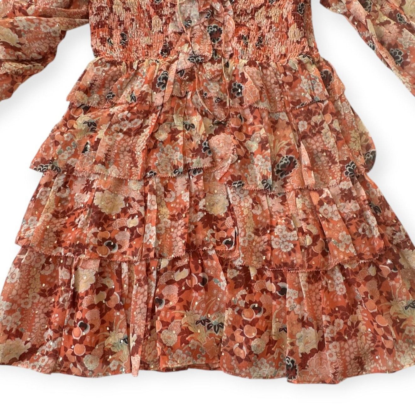 Ulla Johnson ULLA JOHNSON Silk Tamara Dress In Coral, Size 4, Nwt Size S / US 4 / IT 40 - 8 Thumbnail
