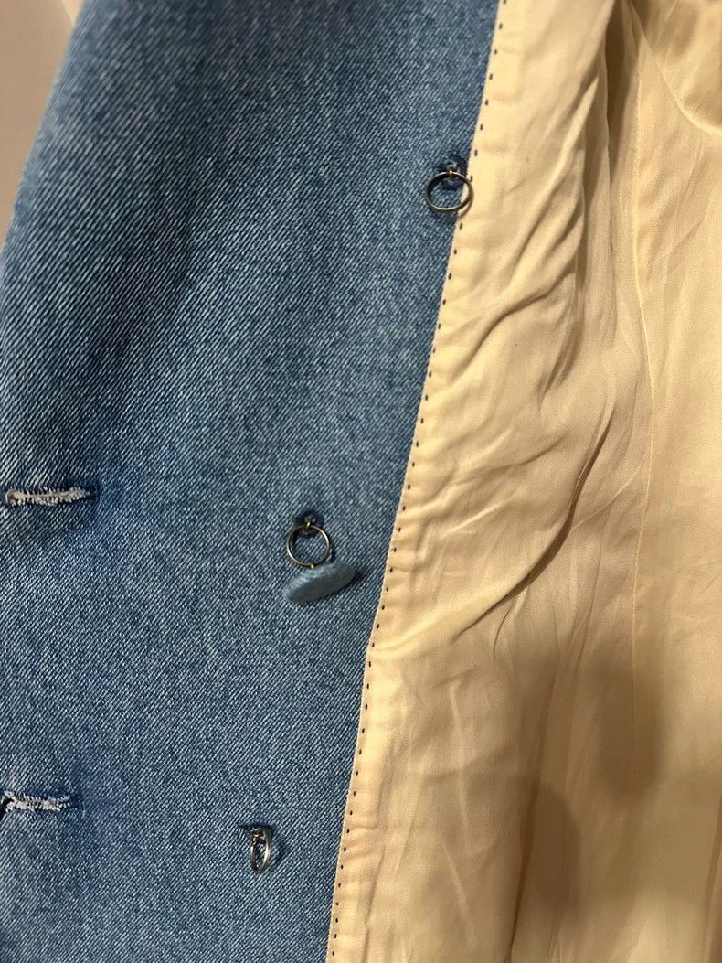 Dries Van Noten dries van noten size:34 Ladies' cinched waist denim jacket Size XXS / US 00 / IT 34 - 6 Thumbnail