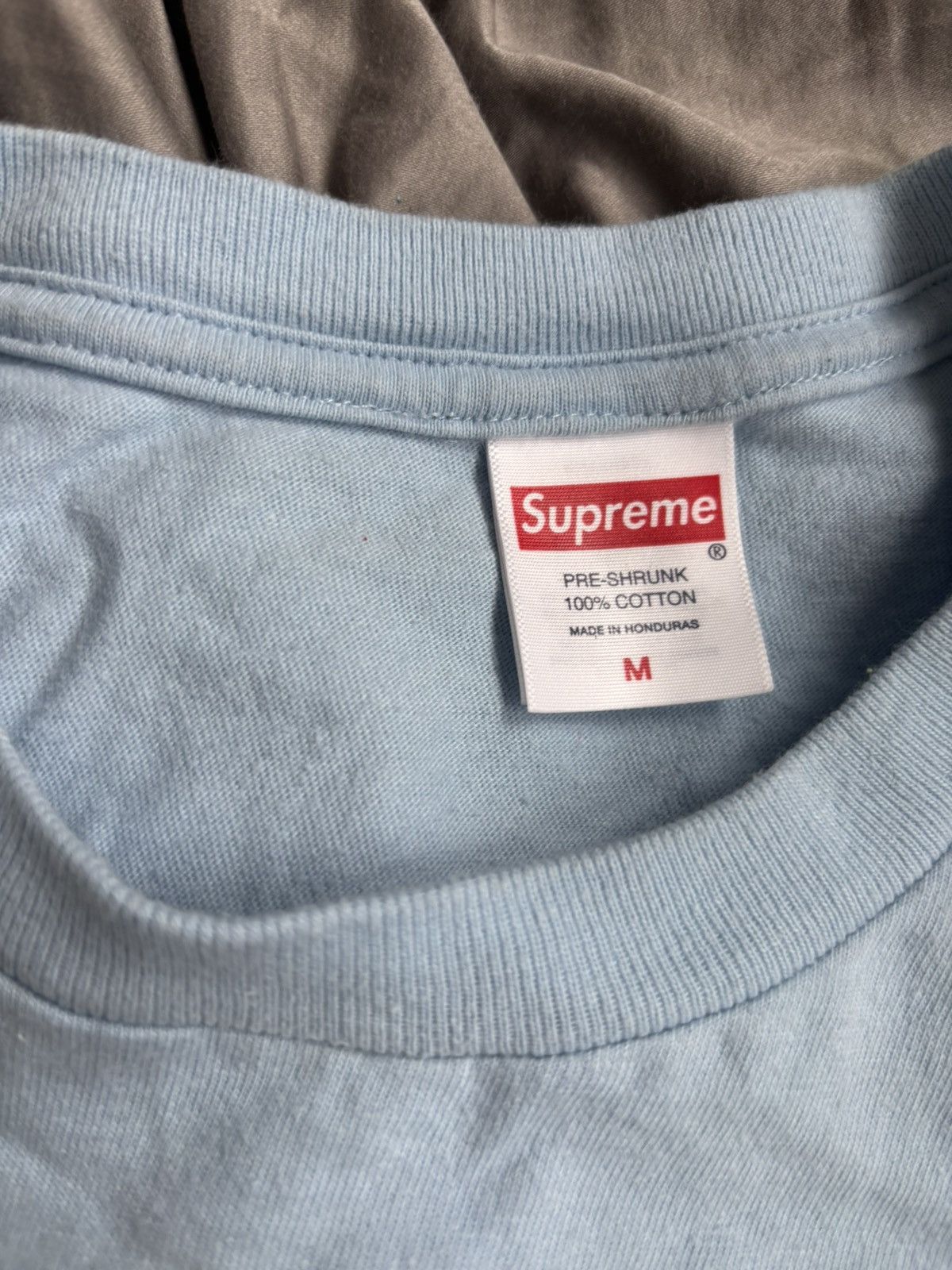 Supreme Fw25 Supreme x Max B Baby Blue Tee Size US M / EU 48-50 / 2 - 3 Thumbnail