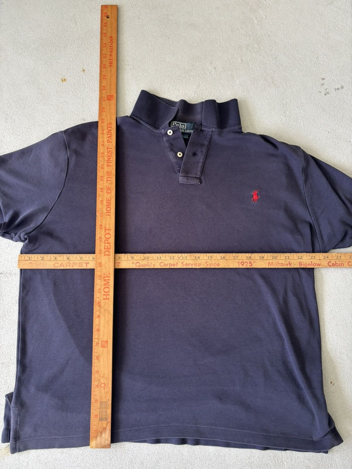 Polo Ralph Lauren Navy Blue Polo Ralph Lauren Polo, Mens XL Size US XL / EU 56 / 4 - 2 Thumbnail