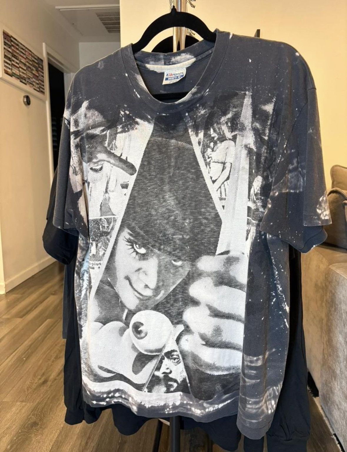 Vintage Early 90s mosquitohead clockwork orange aop Size US XL / EU 56 / 4 - 2 Thumbnail