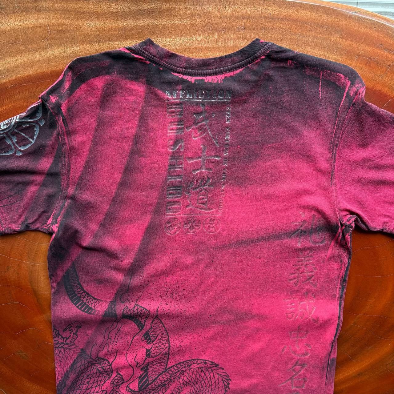 Affliction Y2K Affliction "Chris Leben" Heroes & Demons Samurai Tshirt Size US S / EU 44-46 / 1 - 7 Thumbnail
