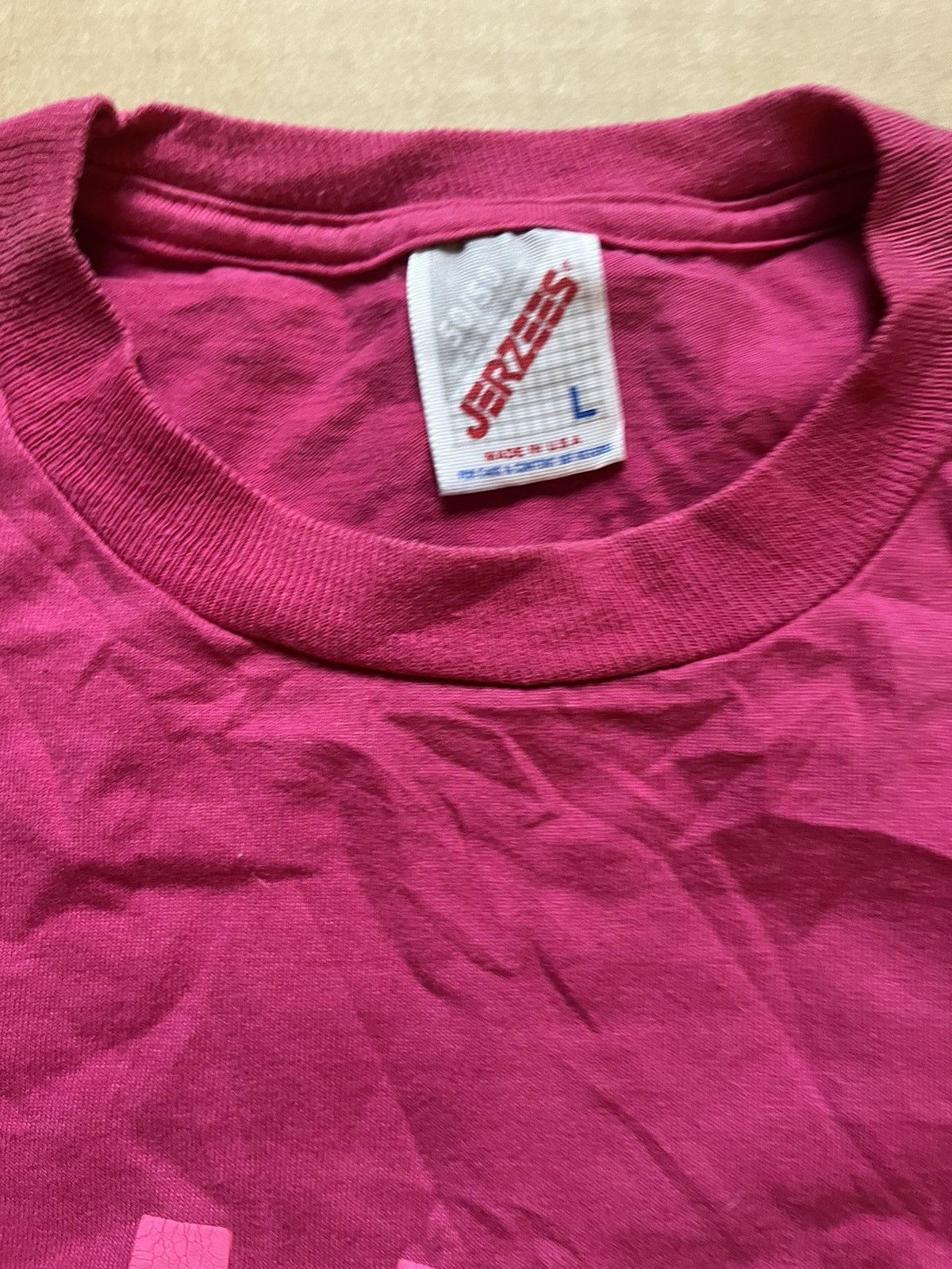 B.U.M Equipment × Vintage Vintage Pink Bum Equipment Shirt Size US L / EU 52-54 / 3 - 3 Thumbnail