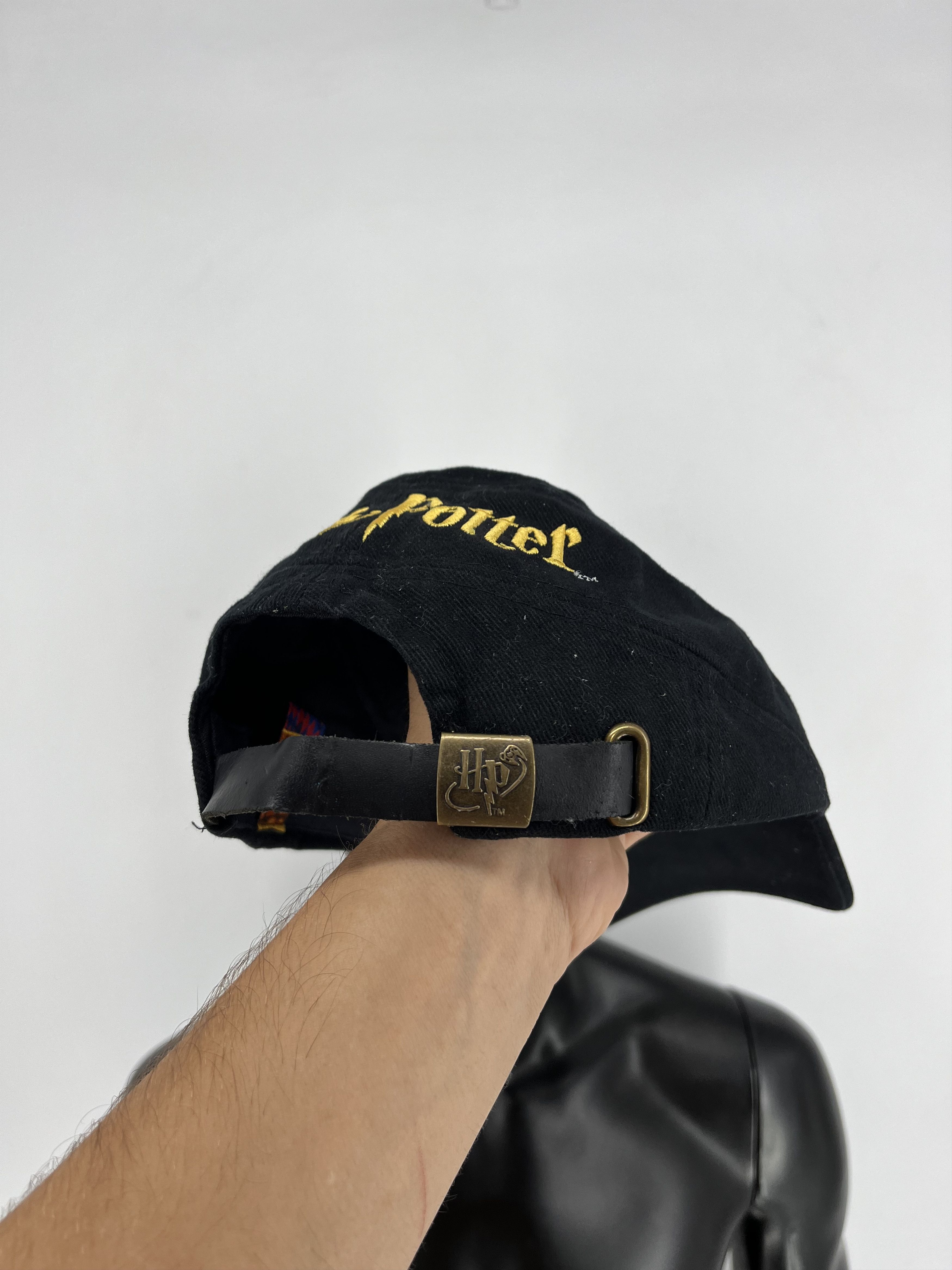 Vintage × Warner Bros Rare 2001 Warner Bros. Harry Potter Denim Cap Size ONE SIZE - 6 Thumbnail
