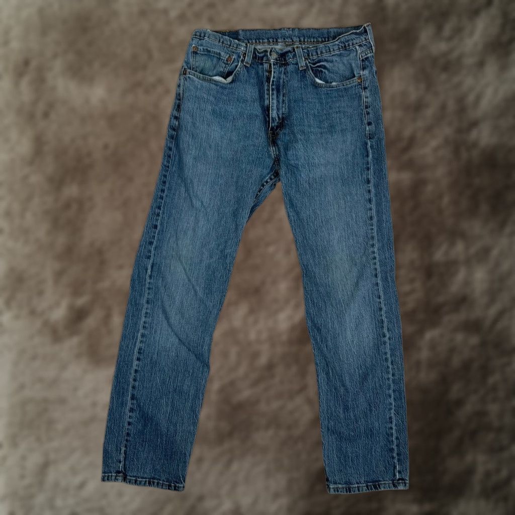Levi's VINTAGE Levi’s 505 Blue Denim Jeans_SIZE 32x30 Regular Men Size US 32 / EU 48 - 1 Thumbnail