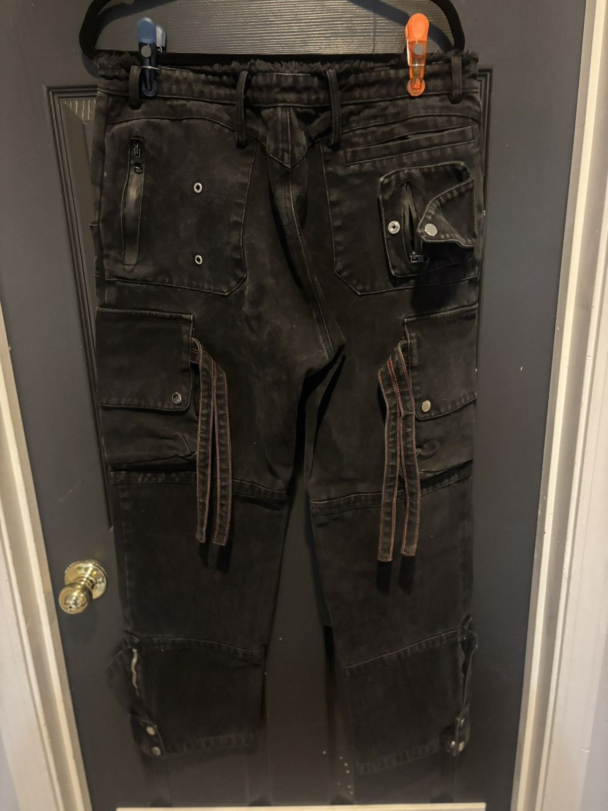 Other Vautour baggy black denim cargos Size US 36 / EU 52 - 3 Thumbnail