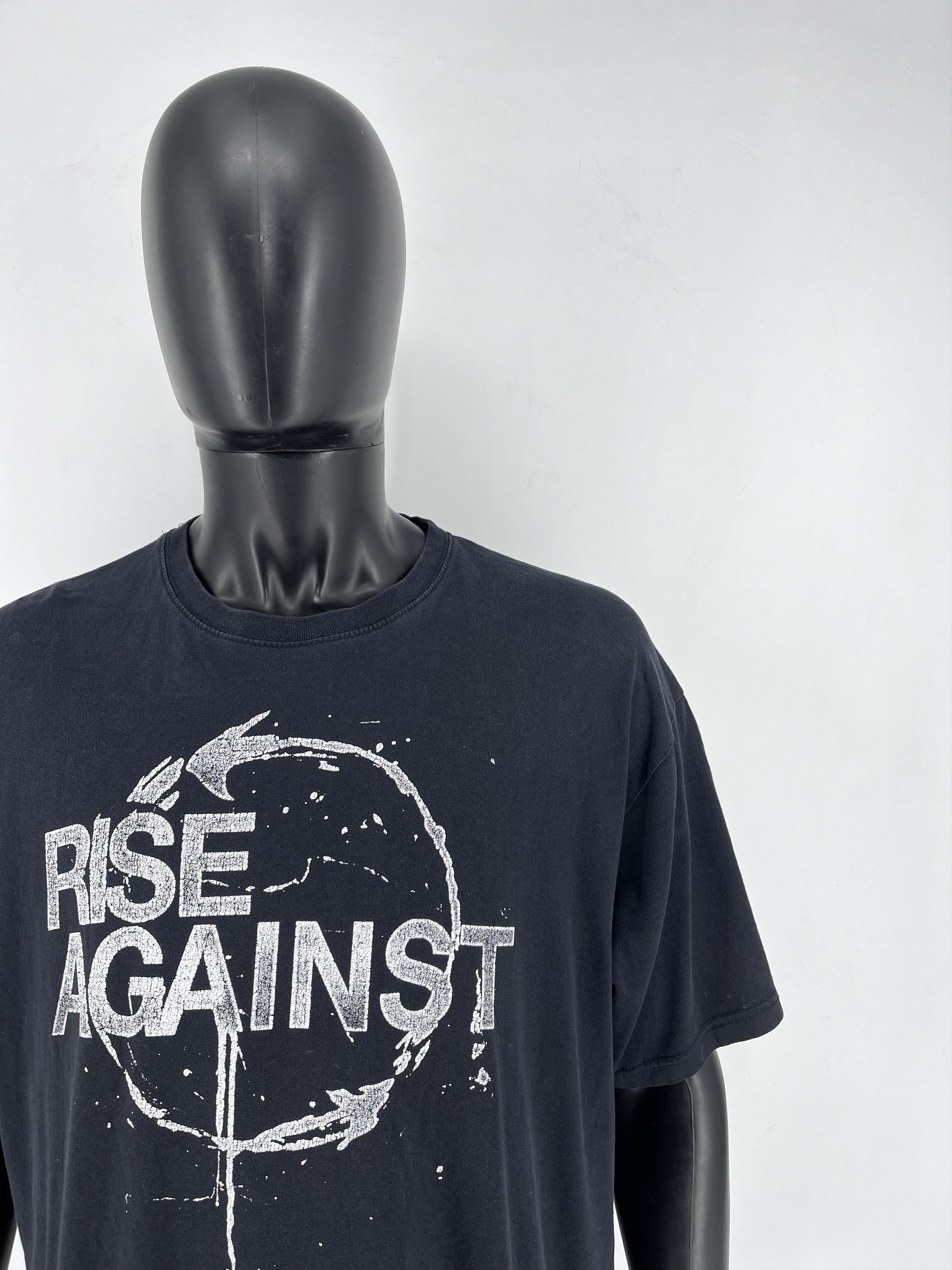 Band Tees × Vintage Rise Against Tour T Shirt Men’s Size S Rock Band Black Size US XXL / EU 58 / 5 - 7 Thumbnail