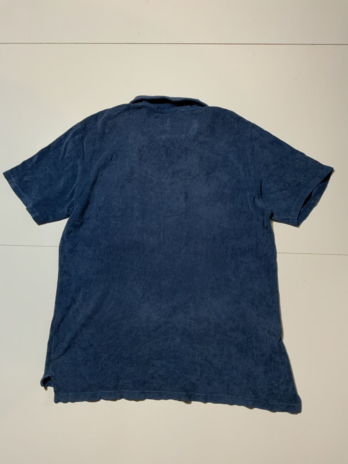 Universal Works $115 Universal Works Terry Fleece Vacation S/S Polo Shirt Size US XL / EU 56 / 4 - 5 Thumbnail