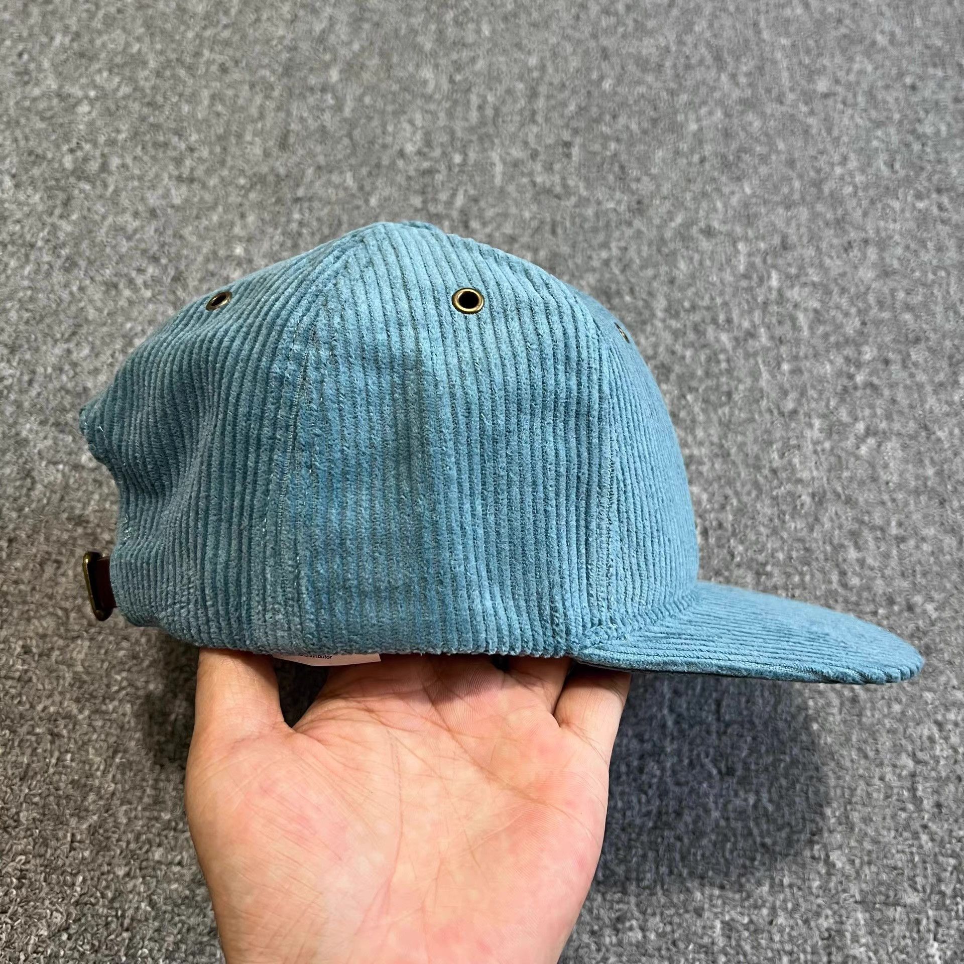 Fucking Awesome Fucking Awesome Corduroy Flat Brim Baseball Cap Q7 Size ONE SIZE - 4 Thumbnail