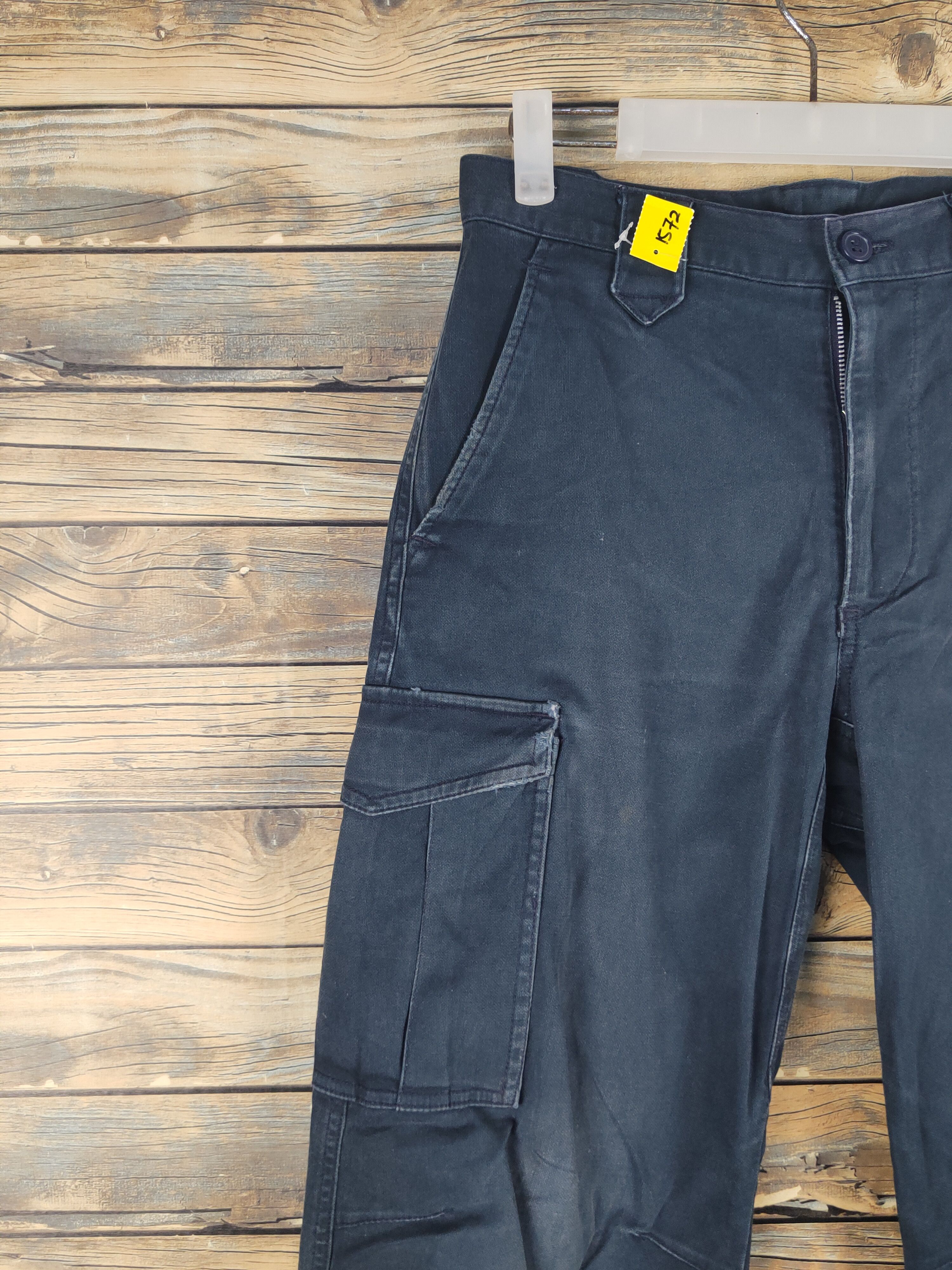 Japanese Brand DL Japanese Brand Navy Multipocket Cargo Pants #1572 Size US 30 / EU 46 - 3 Thumbnail