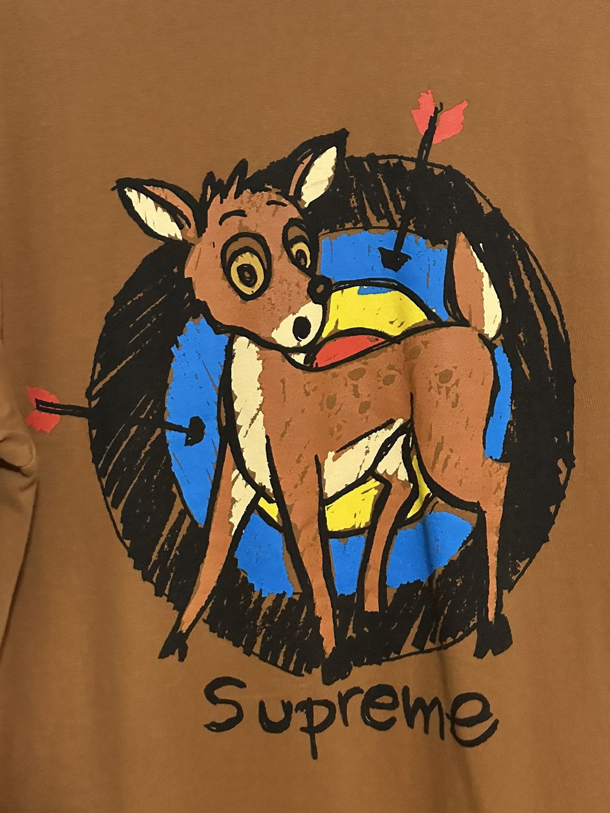 Supreme Supreme Deer Tee Size US M / EU 48-50 / 2 - 2 Thumbnail