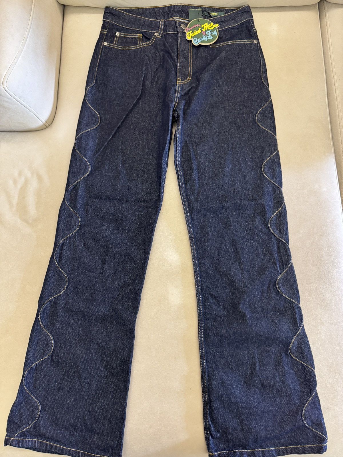 Jaded London FLARED SANDWASH BLAZE JEANS | Grailed