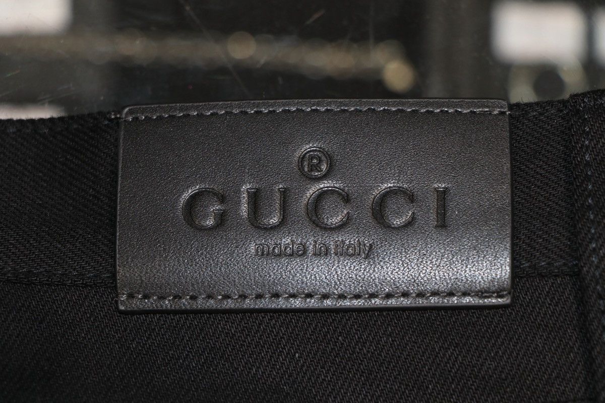 Gucci Gucci La Famigilia Horsebit Denim Cotton Jeans Size 34 Size US 34 / EU 50 - 5 Thumbnail