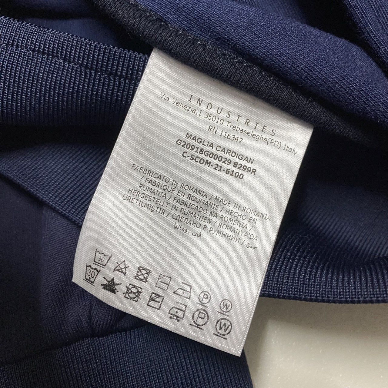 Moncler Moncler tricot zip sweatshirt jacket size 2XL XXL navy blue Size US XXL / EU 58 / 5 - 13 Thumbnail