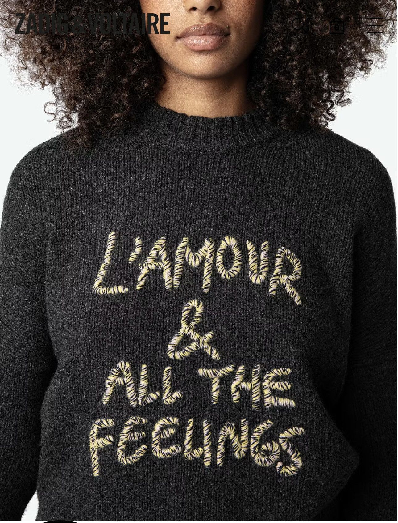 Zadig & Voltaire Zadige & Voltaire Malta Sweater Size S / US 4 / IT 40 - 3 Thumbnail