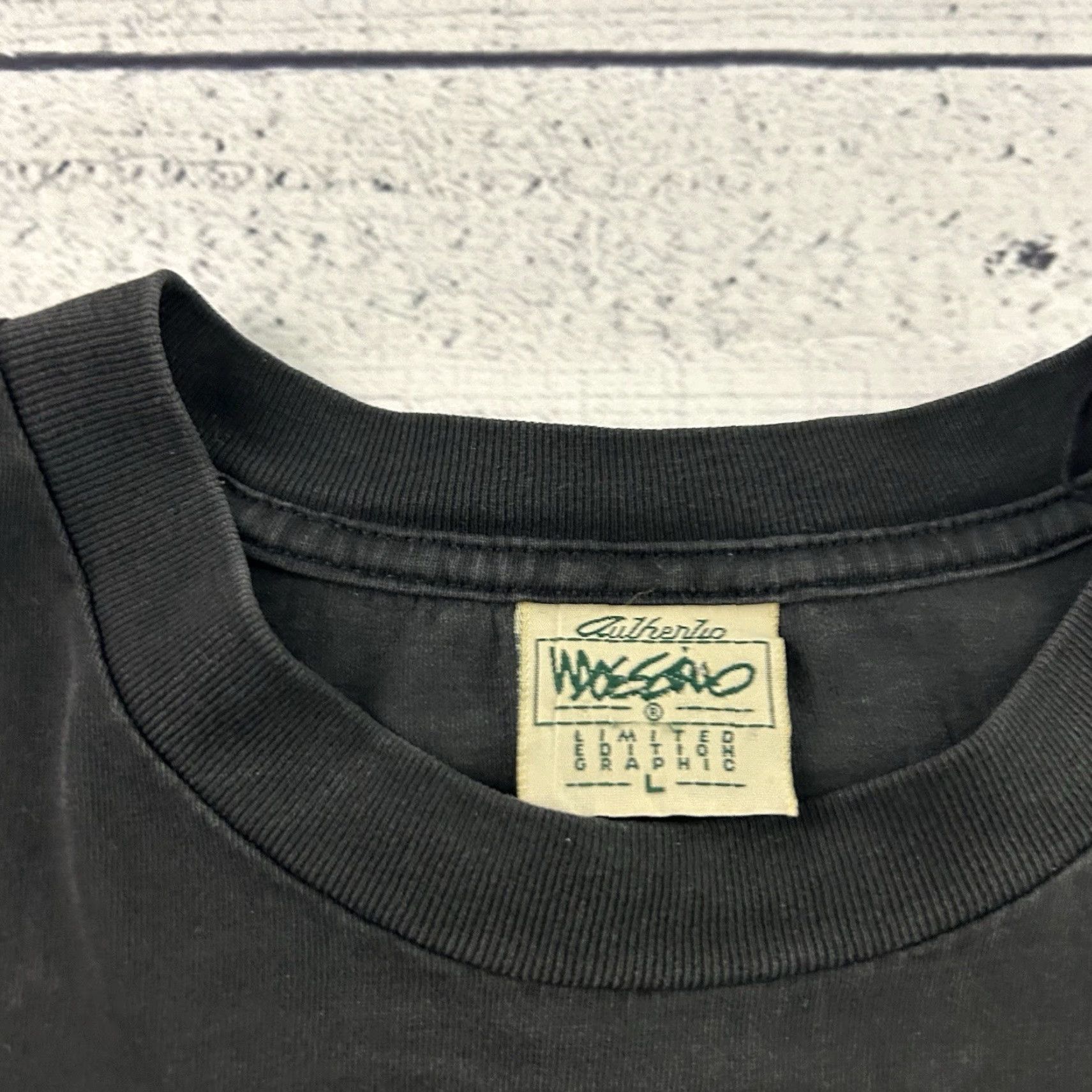 Mossimo VINTAGE Mossimo Colima Embroidered Short Sleeve T Shirt Mens L Black 90s Size US L / EU 52-54 / 3 - 2 Thumbnail