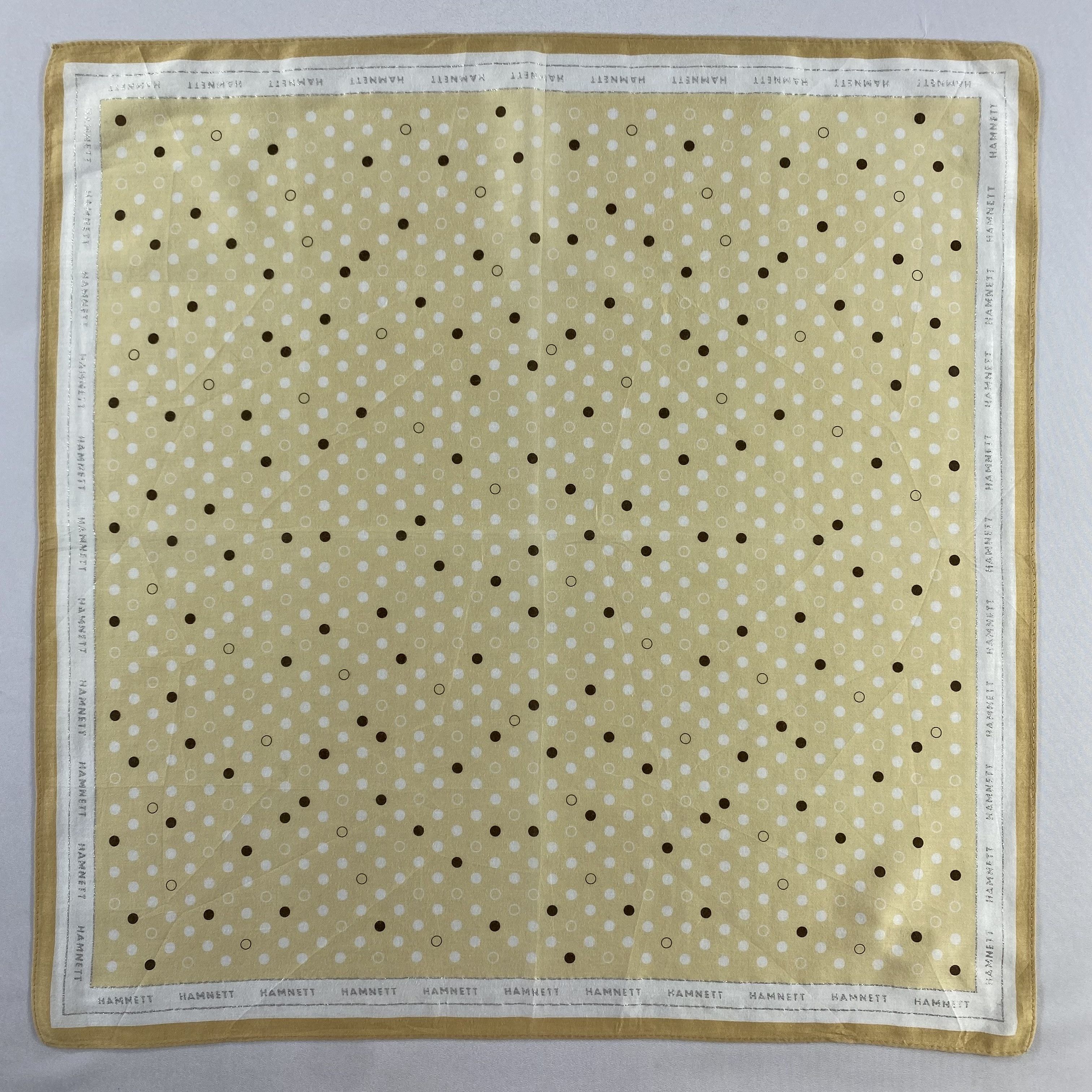 Vintage Hamnett Bandana/ Handkerchief / Neckerchief-P1584 Size ONE SIZE - 1 Thumbnail
