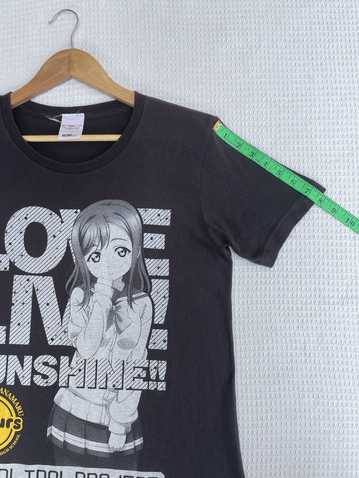Anime Last Drop🔥Rare🔥Vintage Cospa Anime School Idol Project Tee Size US L / EU 52-54 / 3 - 8 Thumbnail