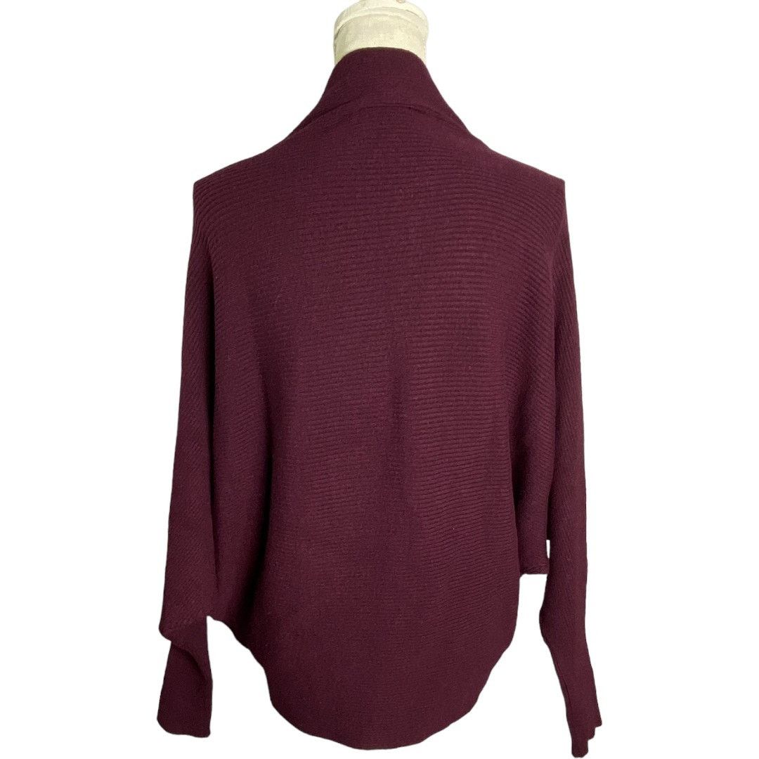 Other Philosophy Maroon Batwing Mock Turtleneck Sweater Large Size L / US 10 / IT 46 - 2 Thumbnail