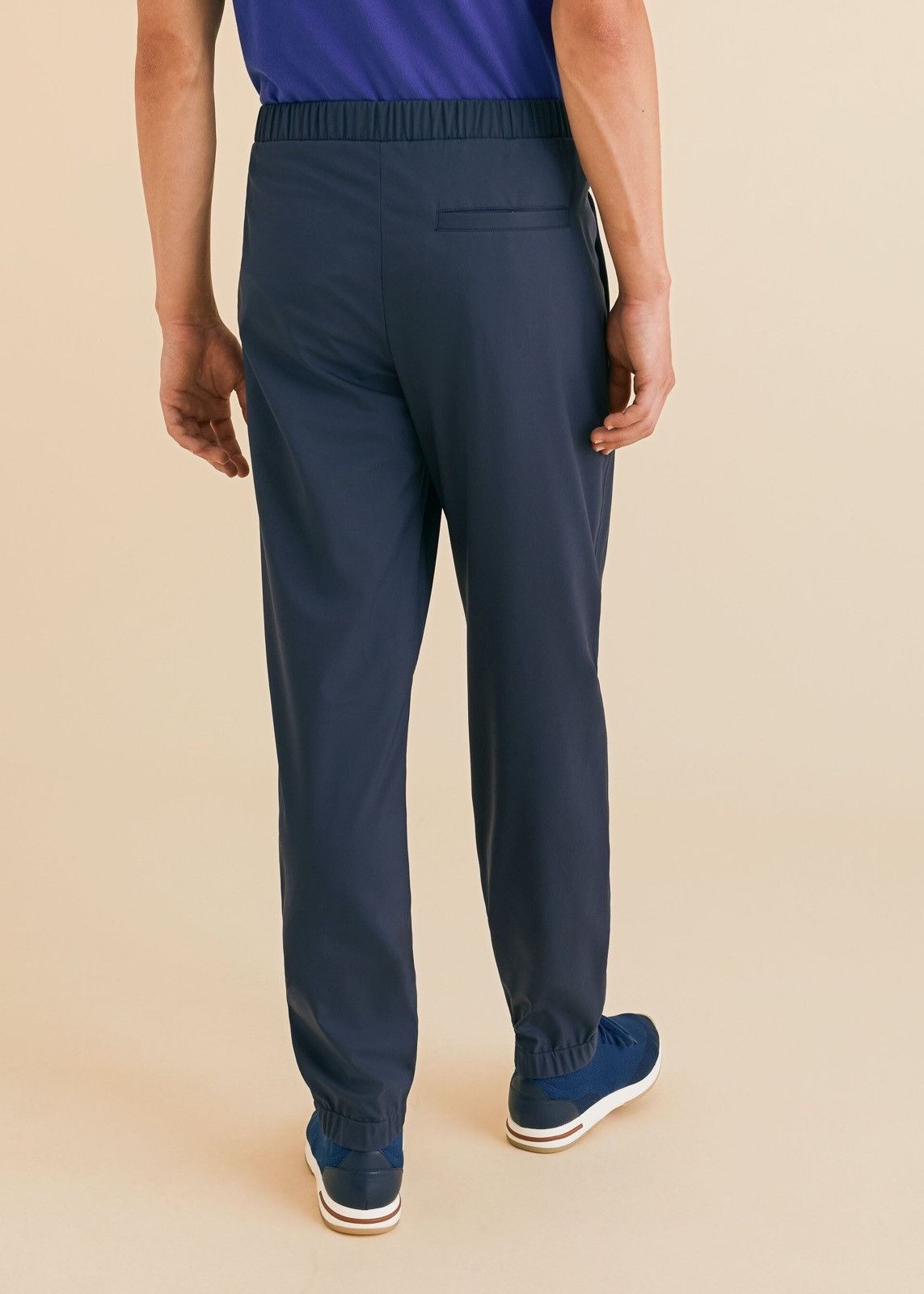 Loro Piana o1srvl11e1024 Medway Pant in Navy Blue Size US 30 / EU 46 - 2 Thumbnail