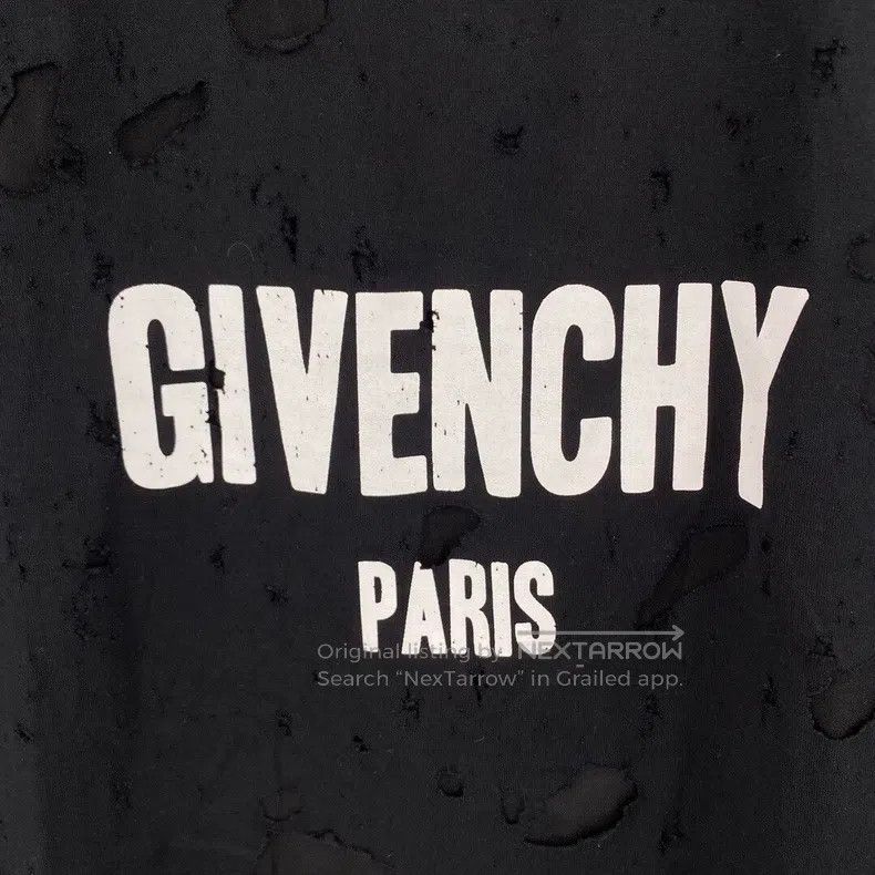 Givenchy Givenchy Big Ripped Letter Short Sleeve Size US XXS / EU 40 - 5 Thumbnail