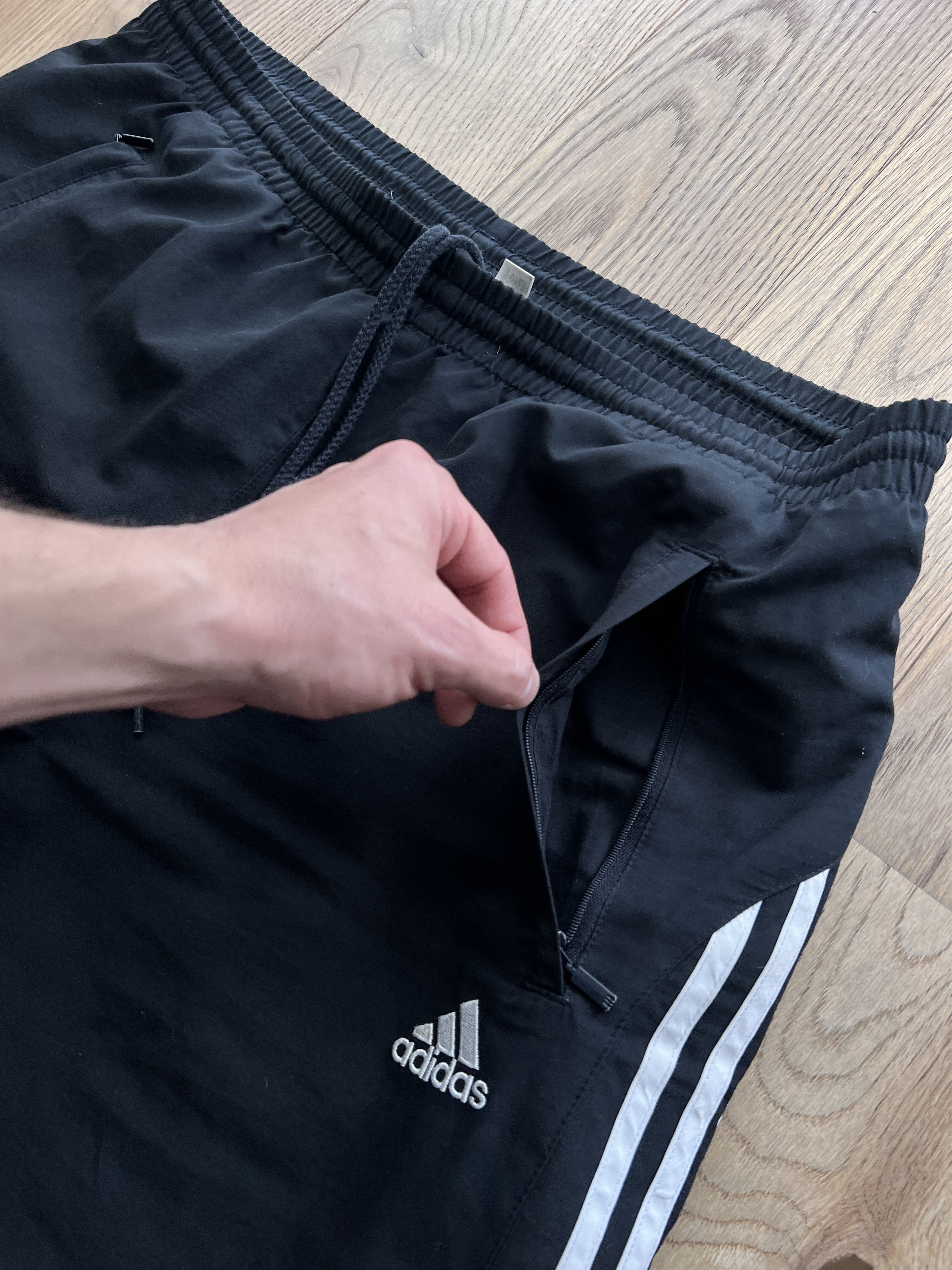 Adidas Crazy! Adidas vintage 2000s baggy track pants sweatpants y2k Size US 36 / EU 52 - 17 Thumbnail