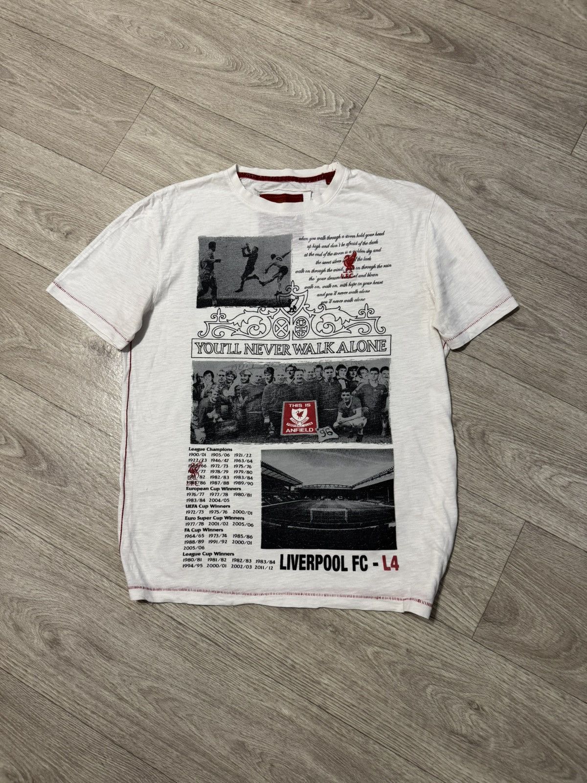 Vintage 🔷Vintage Liverpool Official T-shirt🔷 Size US L / EU 52-54 / 3 - 1 Thumbnail