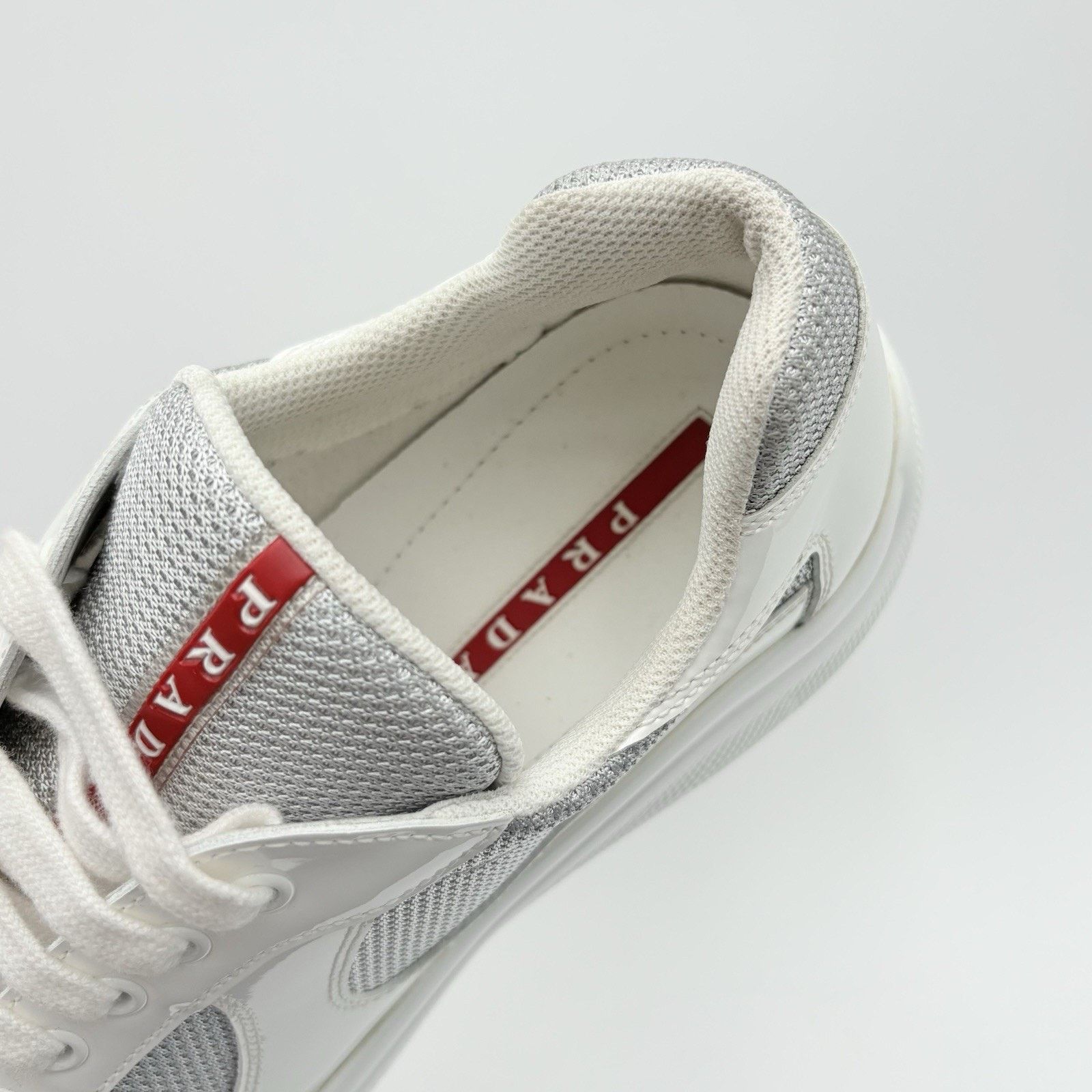 Prada Prada Americas Cup ' White Grey ' | GREAT CONDITION! Size US 10.5 / EU 43-44 - 12 Thumbnail