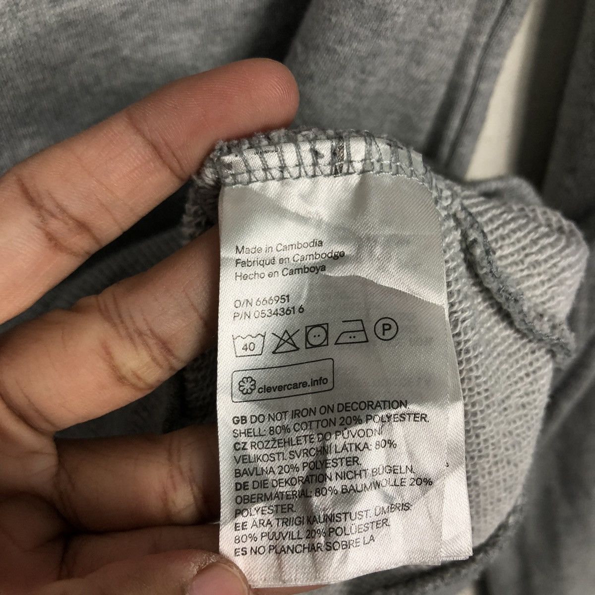 Japanese Brand 📌Rich Grey Vintage Sweatshirt Dalston Big Logo Spell Out Size US S / EU 44-46 / 1 - 16 Thumbnail