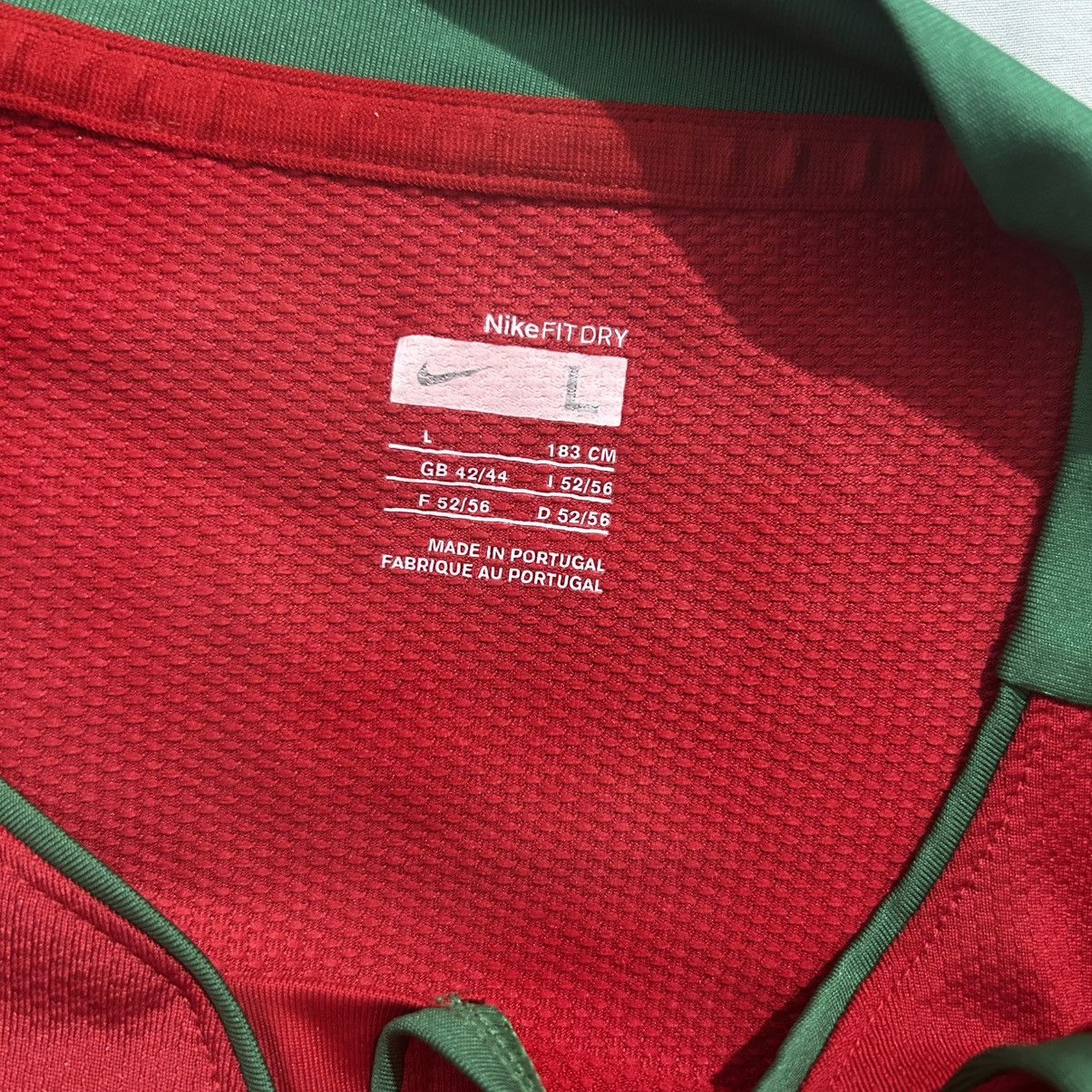 Nike Portugal 2008 Home Jersey Size US L / EU 52-54 / 3 - 2 Thumbnail