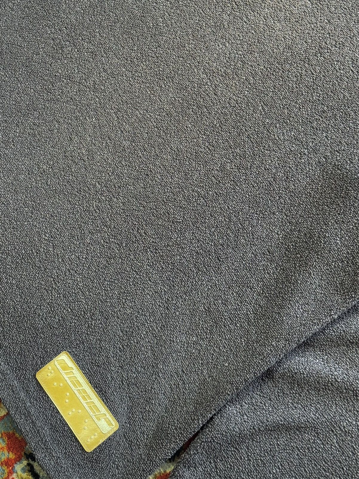 Diesel × Vintage 90s Vintage Diesel Rubber Logo Towel Knit Jumper Size US L / EU 52-54 / 3 - 11 Thumbnail