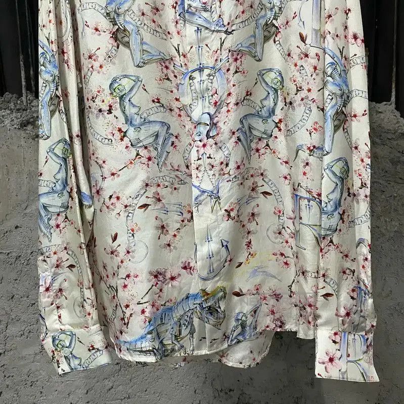 Dior Dior Men's Long Sleeve Color-blocked Shirt . Size US M / EU 48-50 / 2 - 4 Thumbnail
