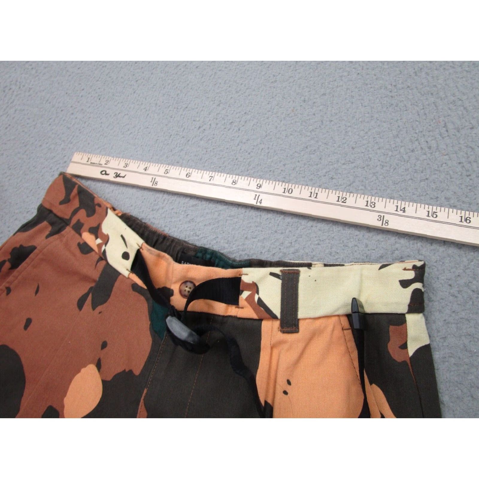 Saturdays NYC Vintage Saturdays NYC Camouflage Pants Men M 30x30 Brown Beige Casual Workwear Size US 30 / EU 46 - 7 Thumbnail