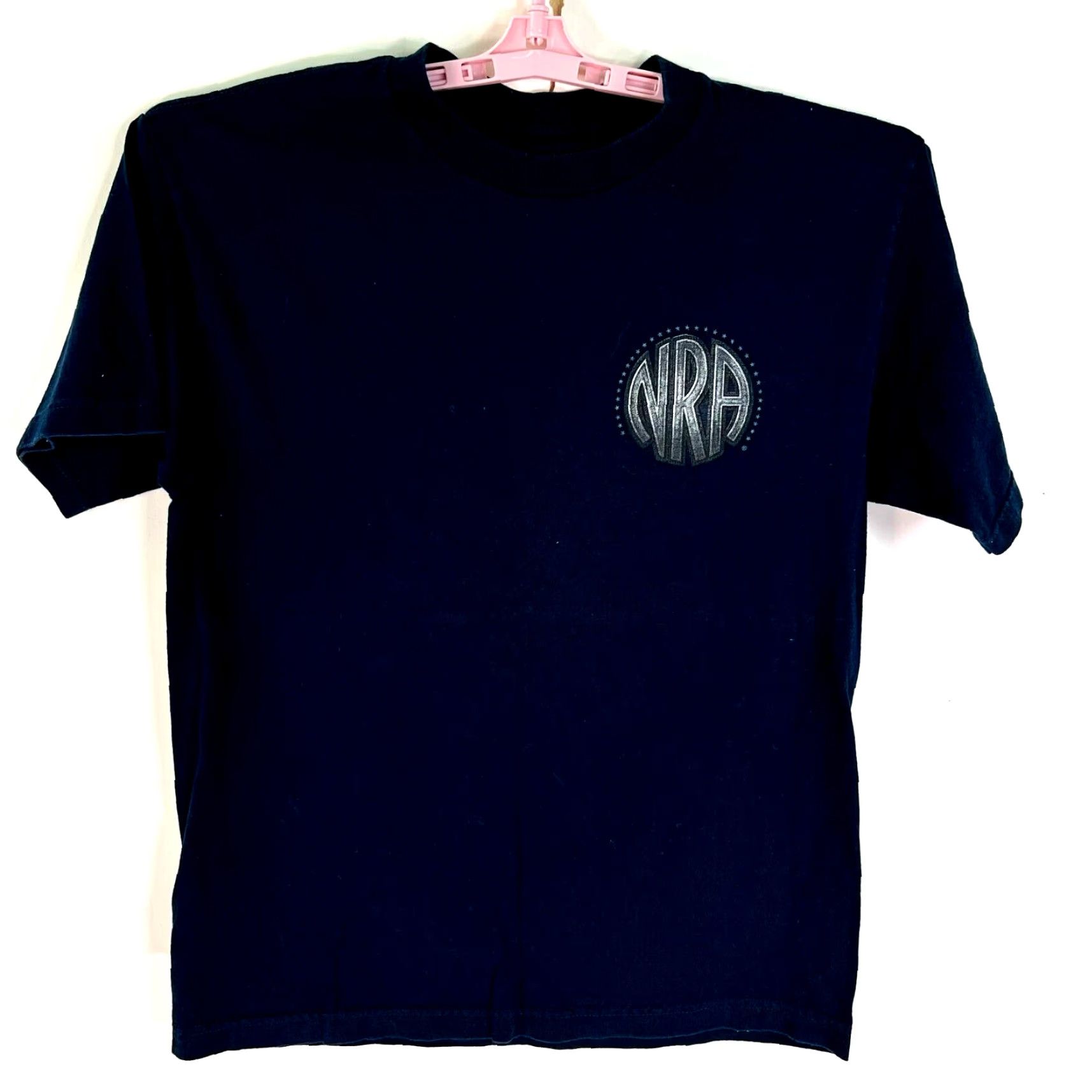 SOMET NRA T Shirt Mens M Black Some Thing's Are Not Negotiable 2 Sided Graphic Shirt Mens Black Size US M / EU 48-50 / 2 - 2 Thumbnail